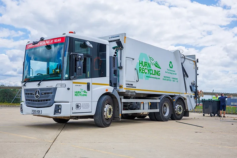 Hurn recycling vehicle